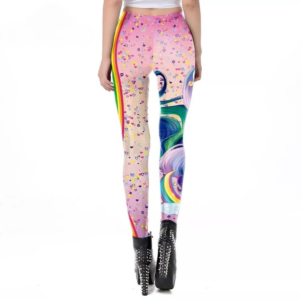 Unicorn Leggings NWOT - Picture 2 of 4